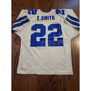 Wilson Emmitt Smith Dallas Cowboys Jersey Youth Large 14-16 Football Boys Kids